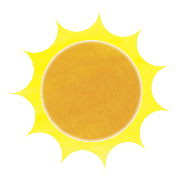 キラキラ太陽
