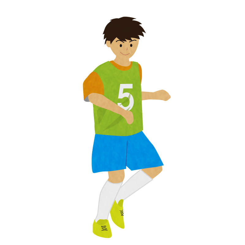 サッカー少年（1人）